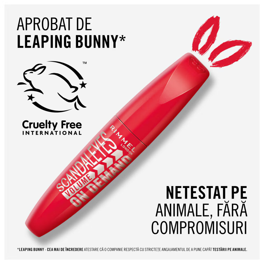 Scandal'Eyes Volume On Demand Mascara Rimmel London