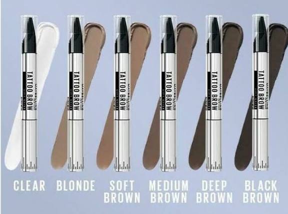 MAYBELLINE Delineador de cejas Tattoostudio Brow Lift Soft Brown Maybelline 1.1 g