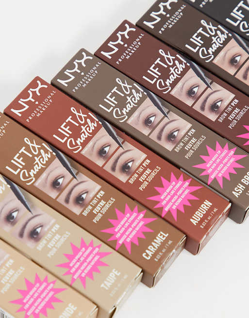 lápiz para cejas NYX Professional Makeup LIFT & SNATCH Brow tint pen