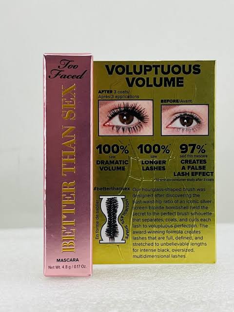 TOO FACED
Mini Pestañina Better Than Sex Mascara Travel Size