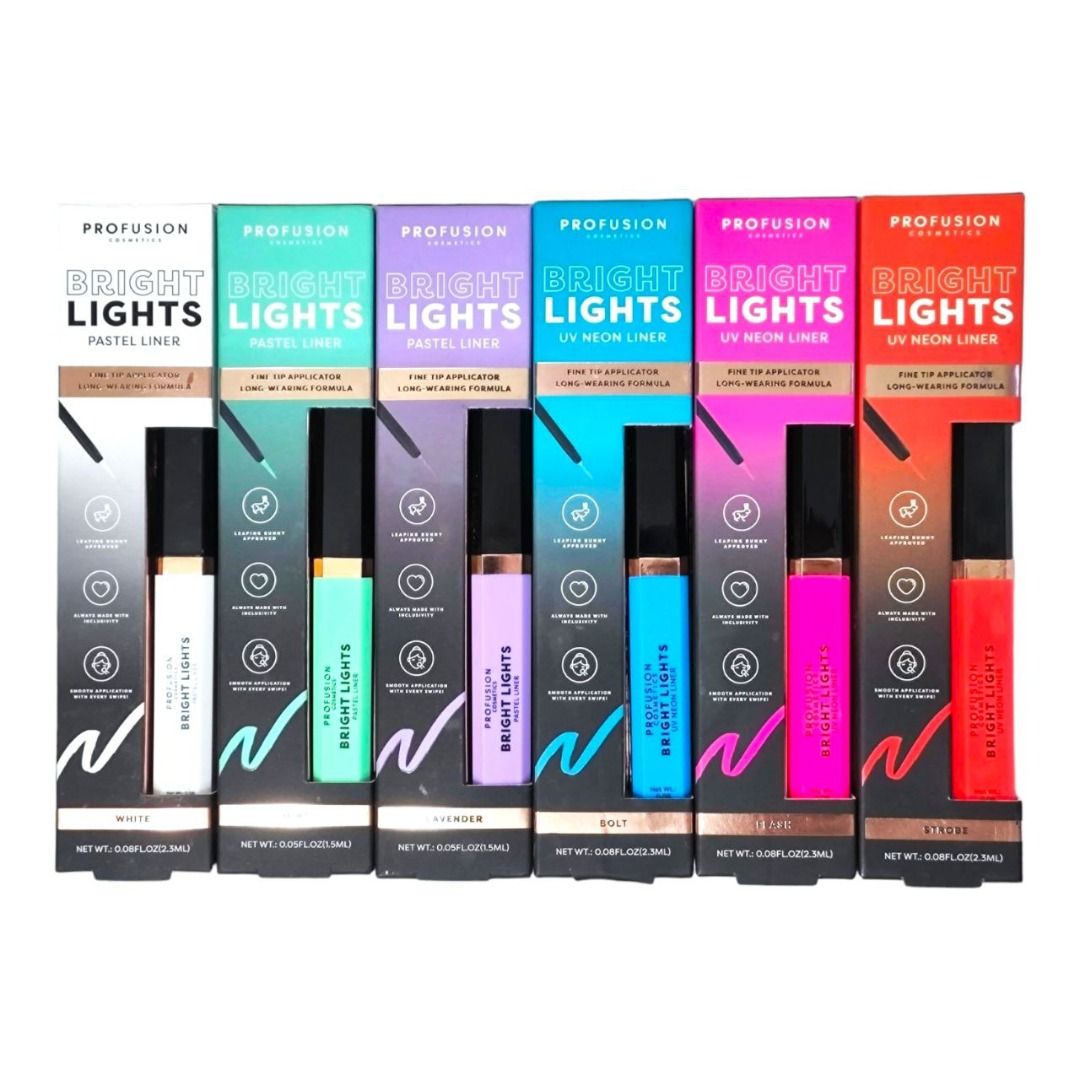 Profusion Cosmetics Bright Lights UV Neon & Pastel Delineador de ojos